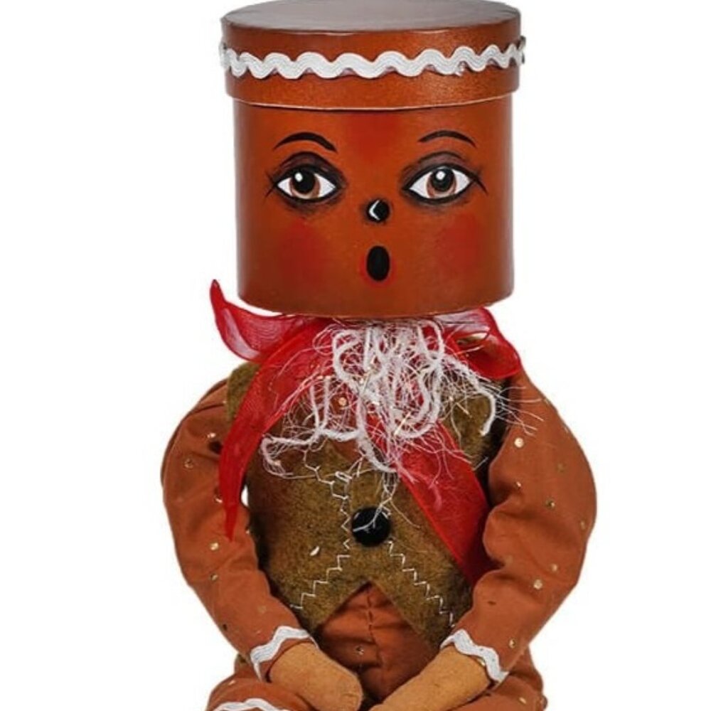 Gionni Gingerbread Box Head Doll